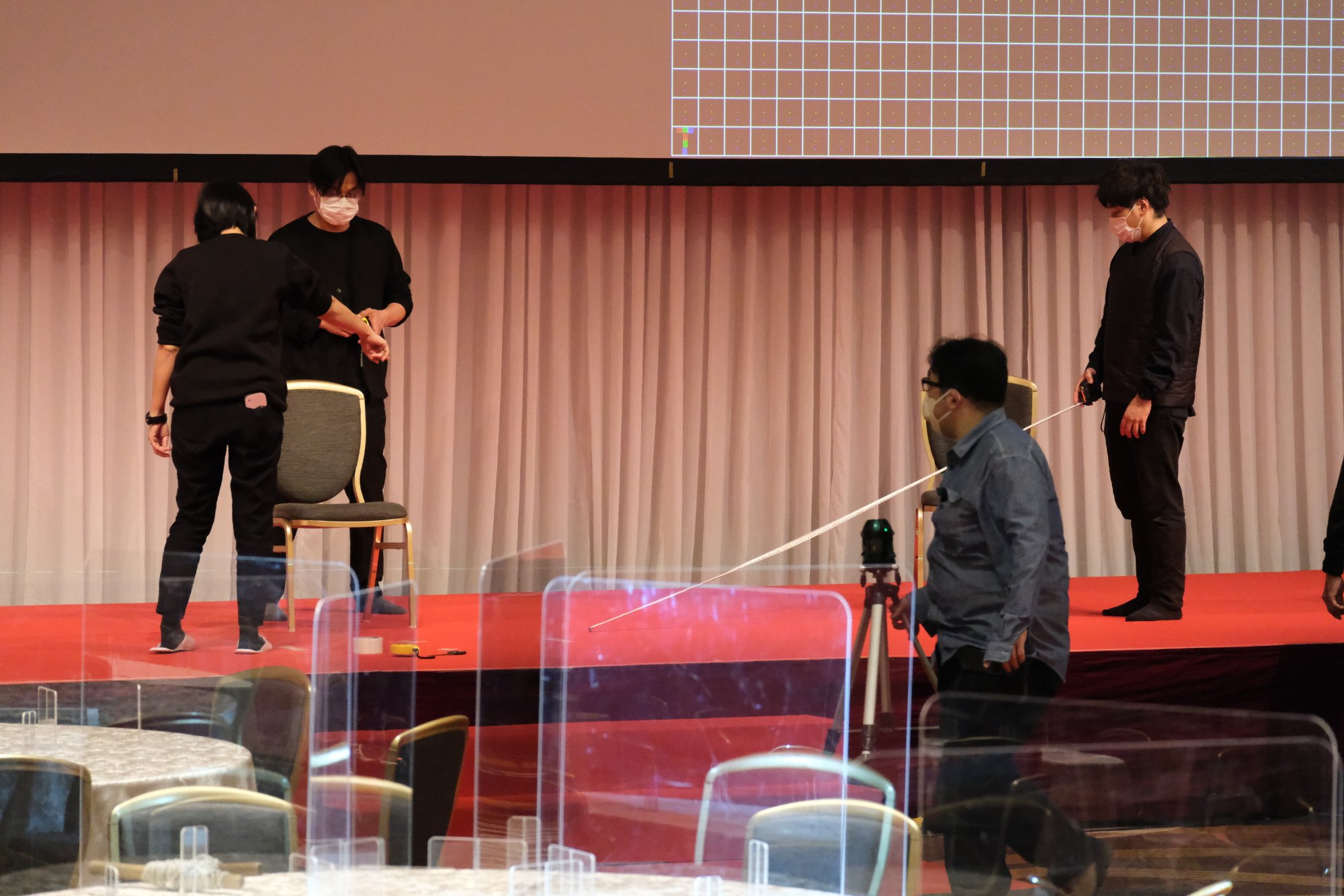 リハーサルでの丁寧な確認